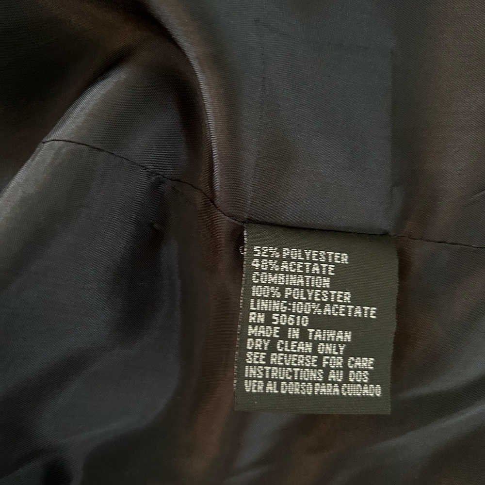 Albert Nipon Vintage Navy Suit - image 6